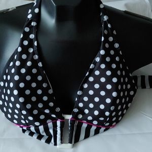 Polka dot Swim top
